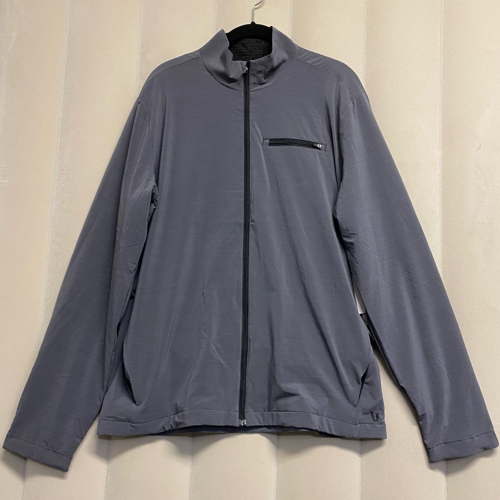 Vuori Men’s Palomar Insulated Jacket Large Lightweight Charcoal Masculine NWT